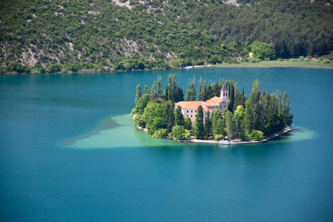 krka visovac island croatia holidays