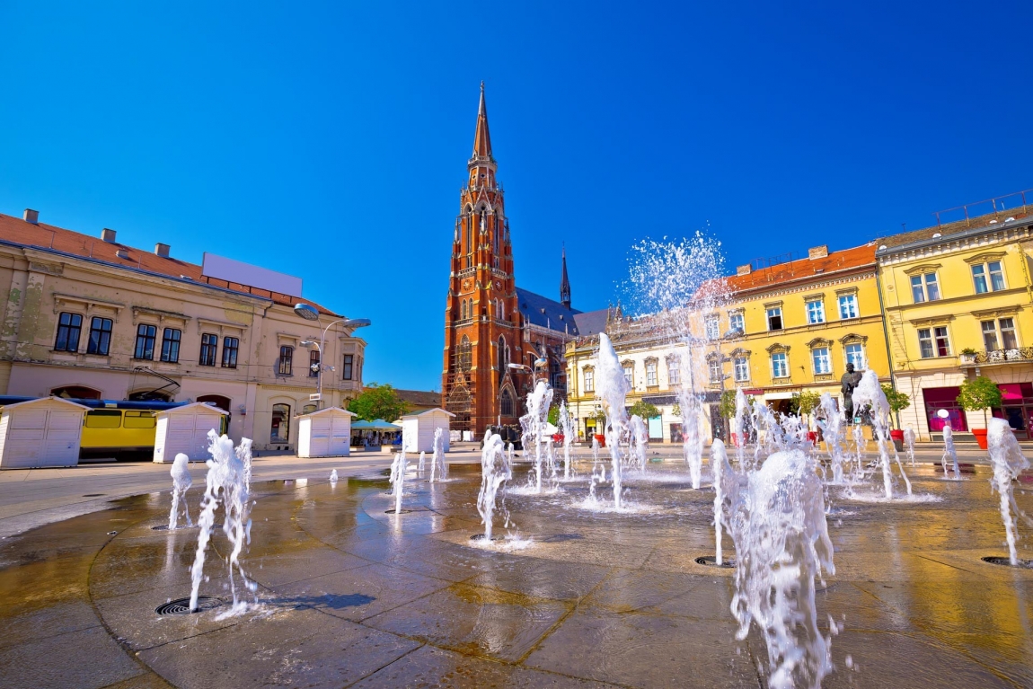 osijek cathedal croatia holidays