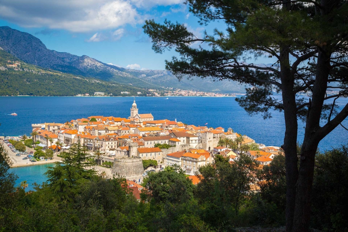 korcula and sea croatia holidays