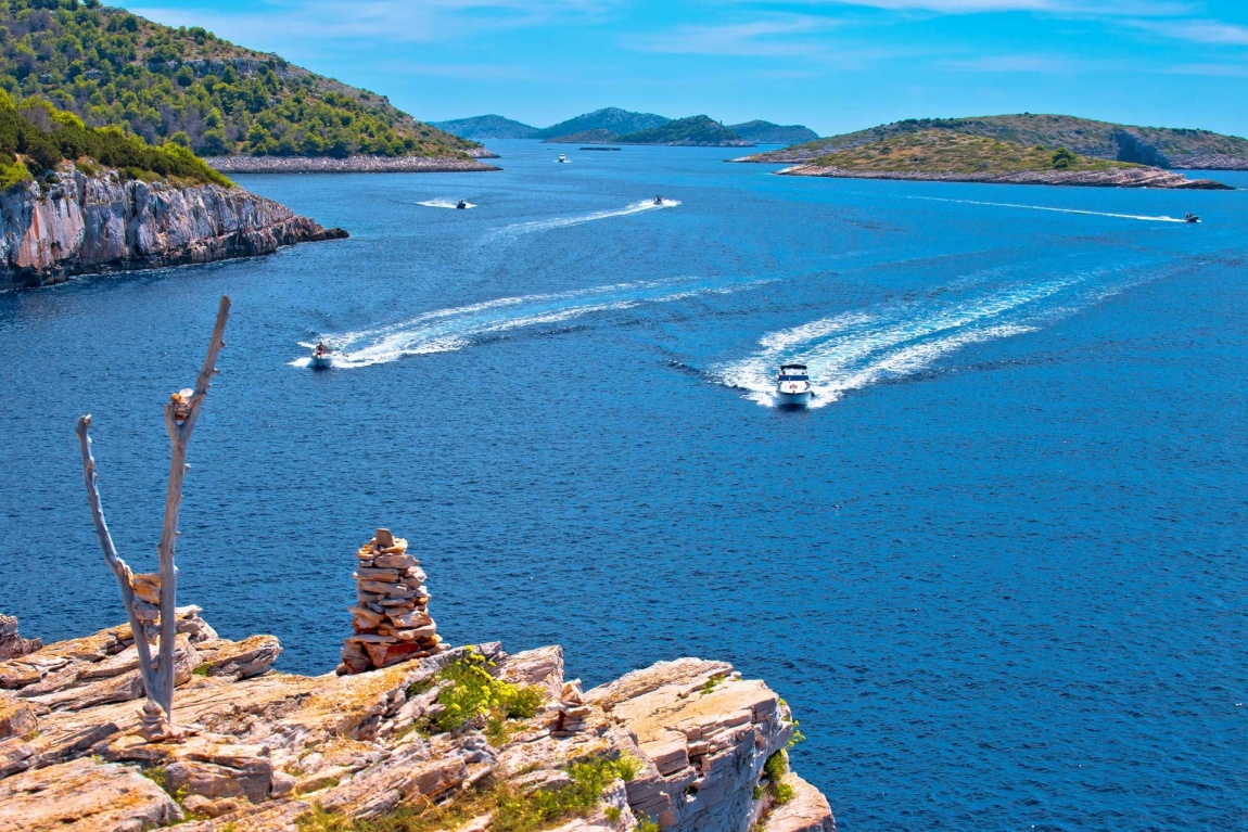 kornati and boats croatia holidays