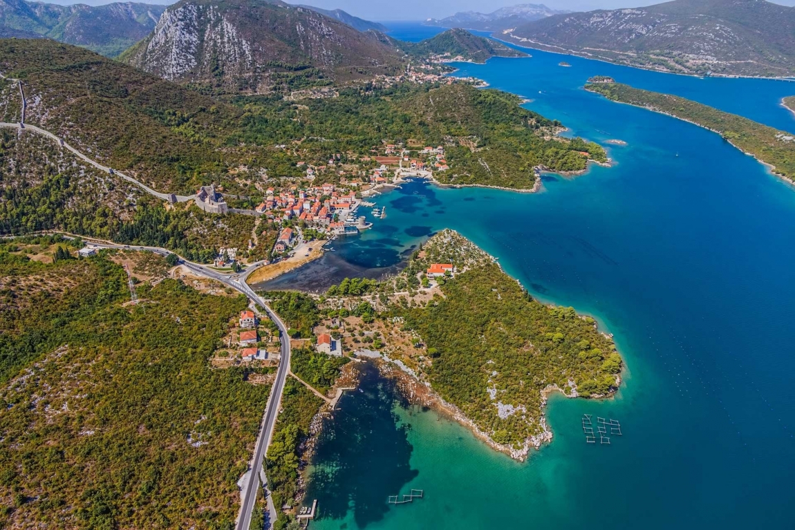 ston from sky croatia holidays