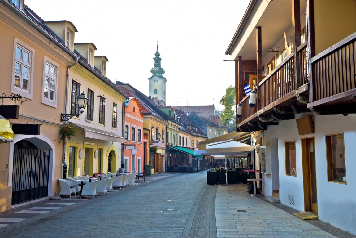 zagreb street croatia holidays