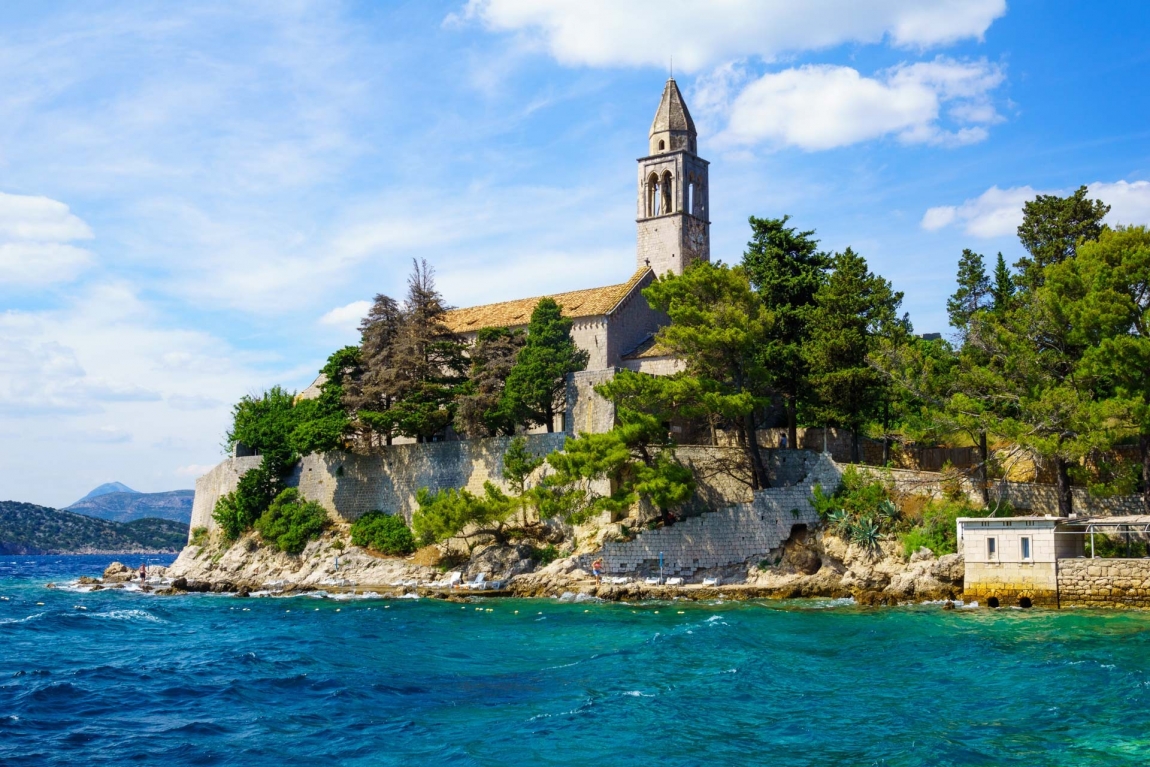 elaphite church croatia holidays