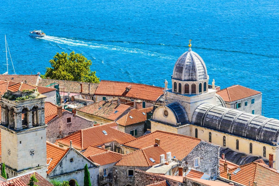 split cathedral and sea croatia holidays