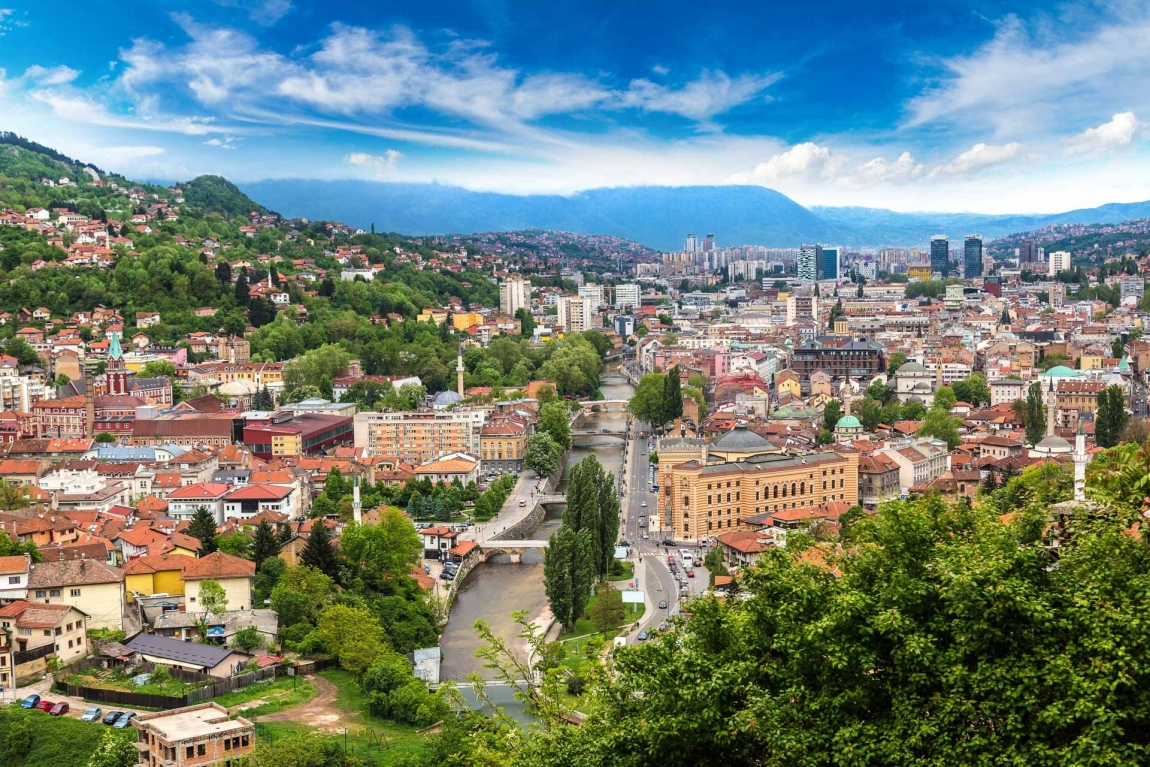 sarajevo panorama croatia holidays