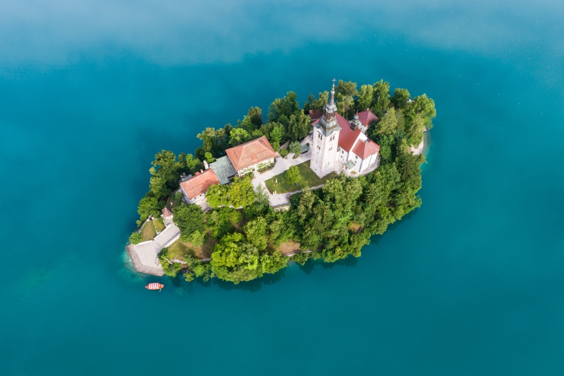 bled from sky croatia holidays