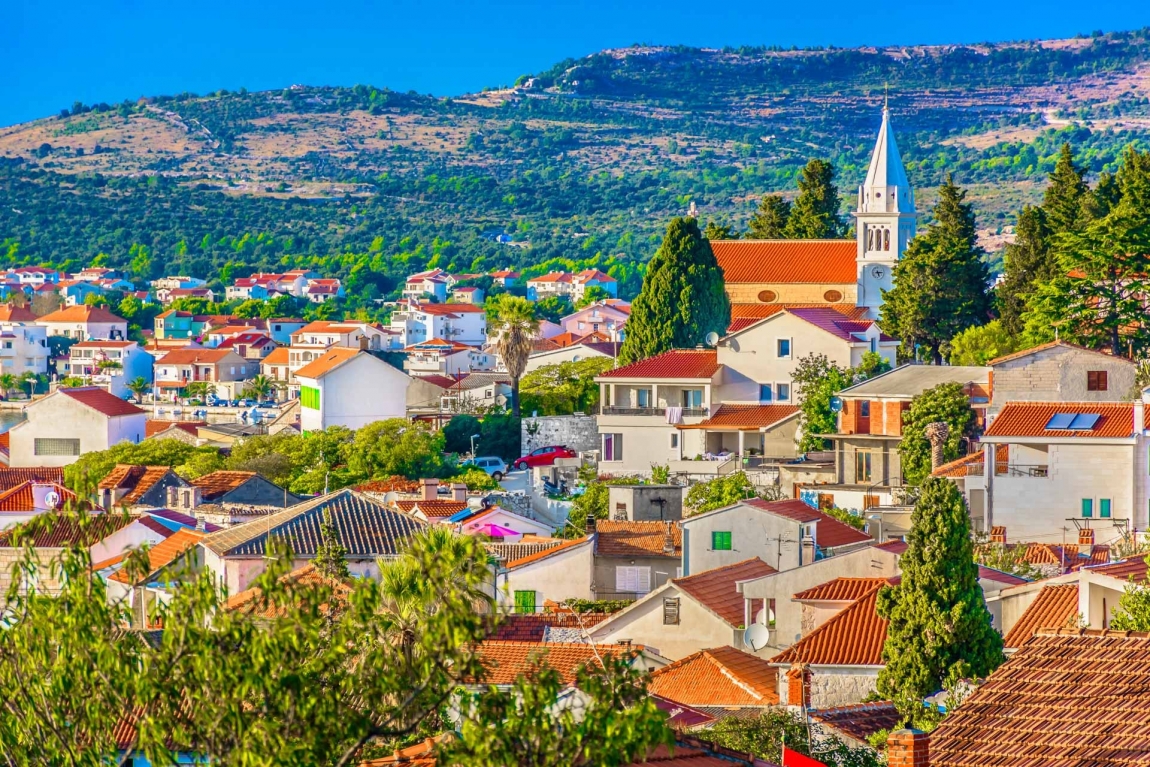 rogoznica roofs croatia holidays