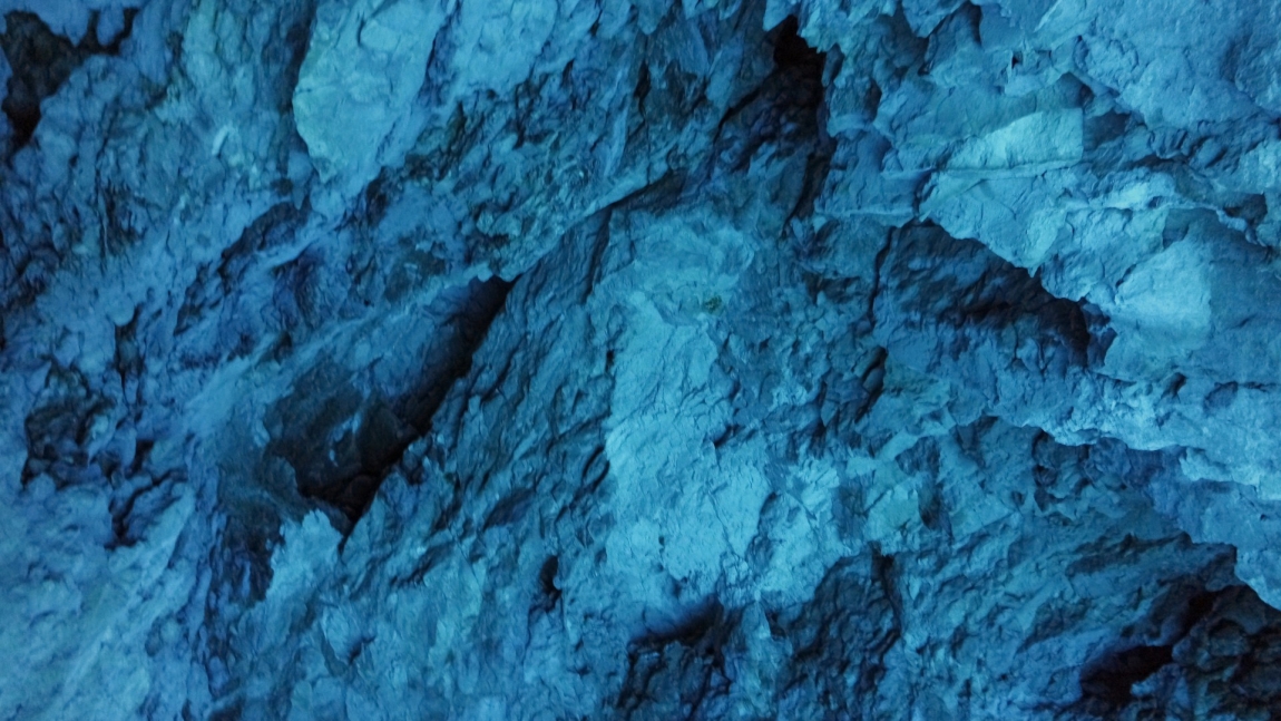 bisevo blue cave wall croatia holidays