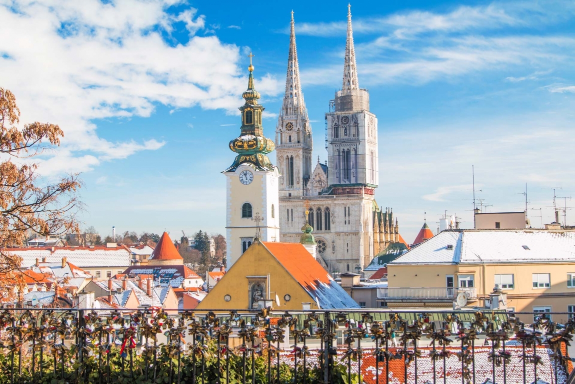 zagreb gric and cathedral croatia holidays