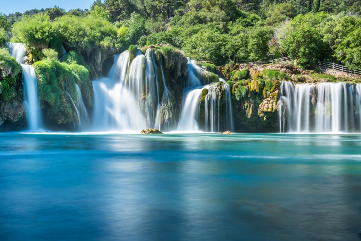 krka waterfall and lake croatia holidays