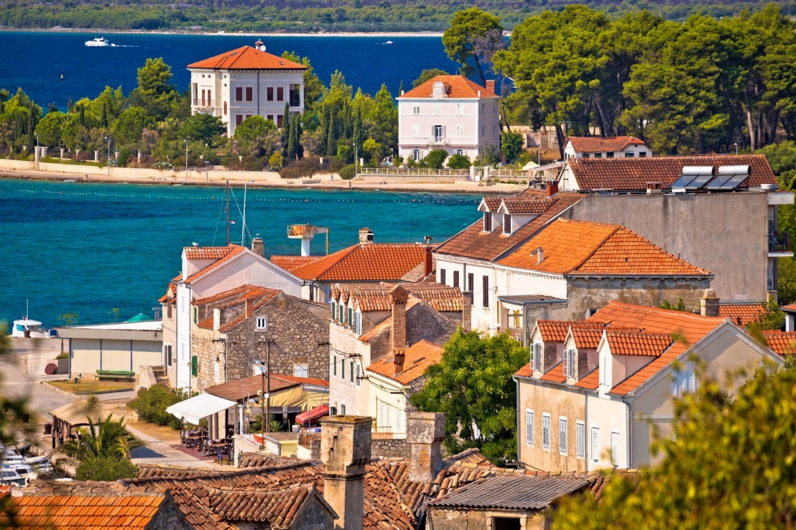 zlarin roofs croatia holidays