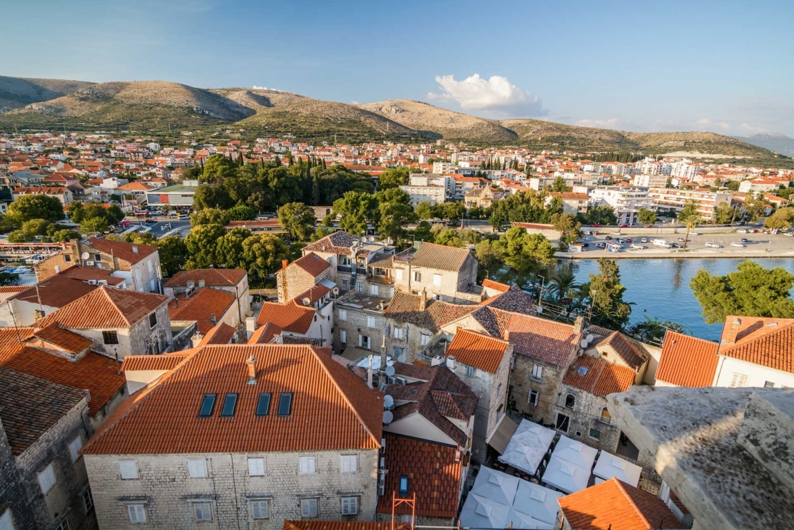 trogir panorama croatia holidays