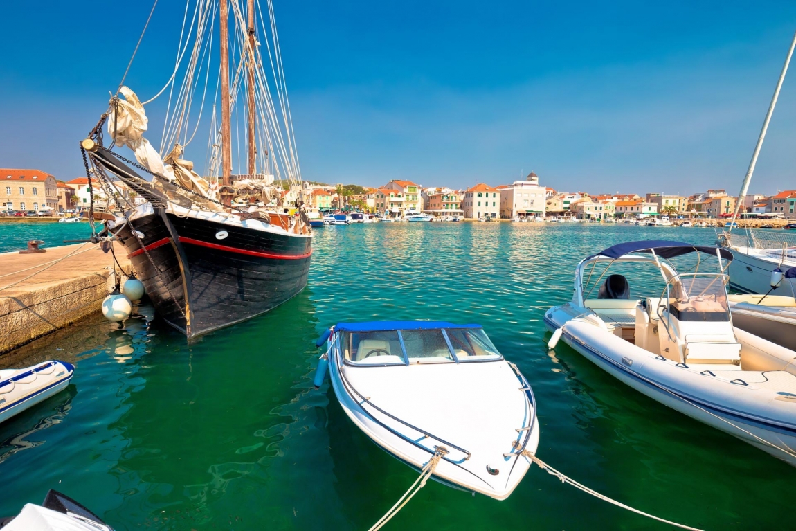 vodice old boat croatia holidays