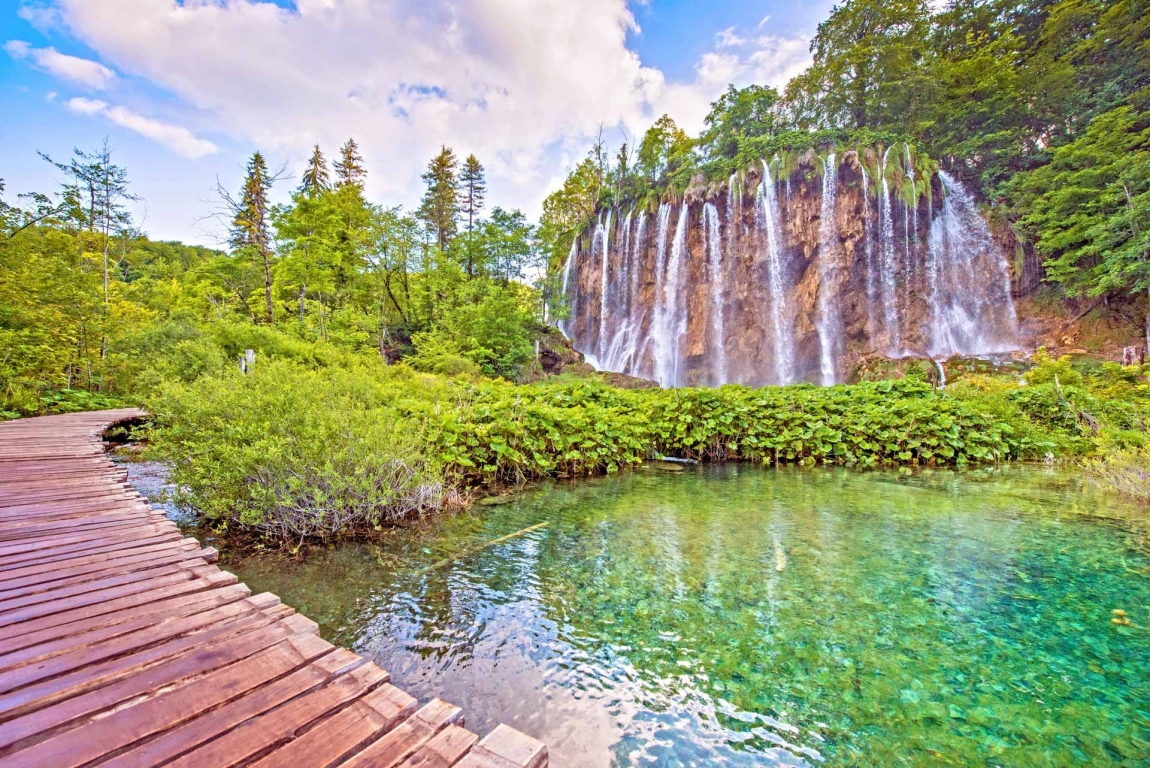 plitvice waterfalls and path croatia holidays