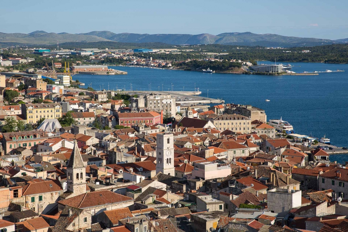 sibenik panorama croatia holidays