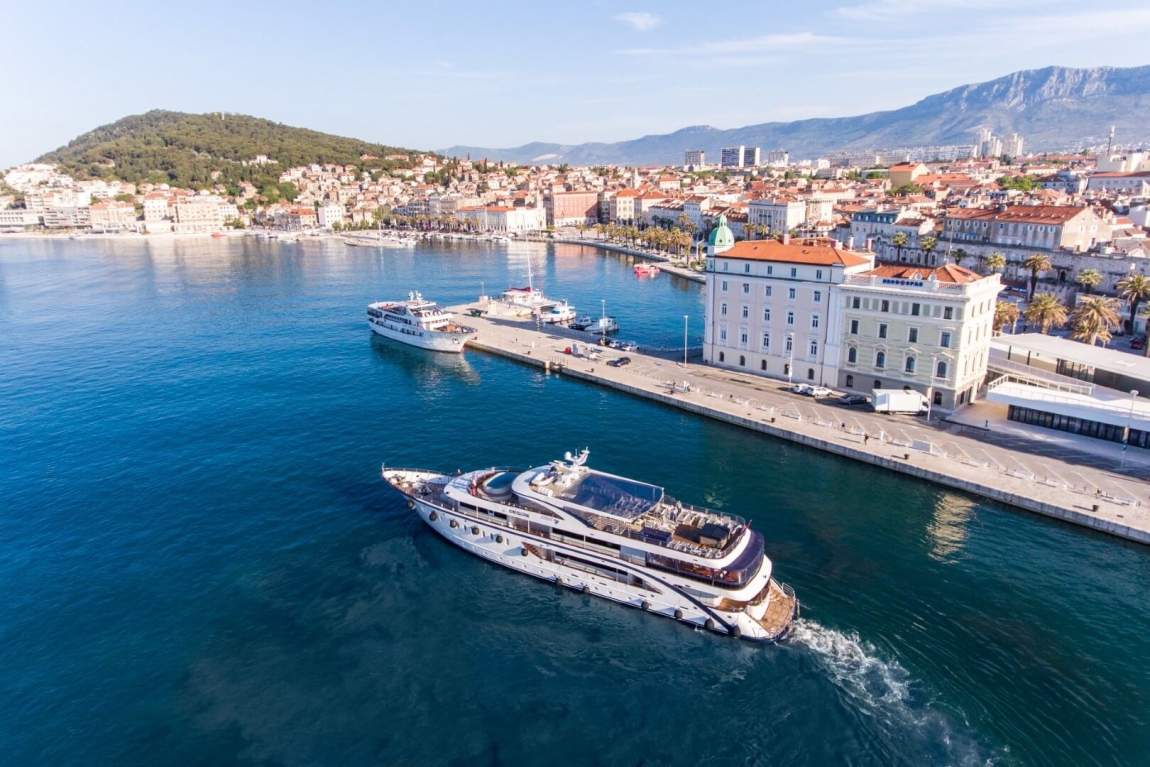 visiting split on a cruise