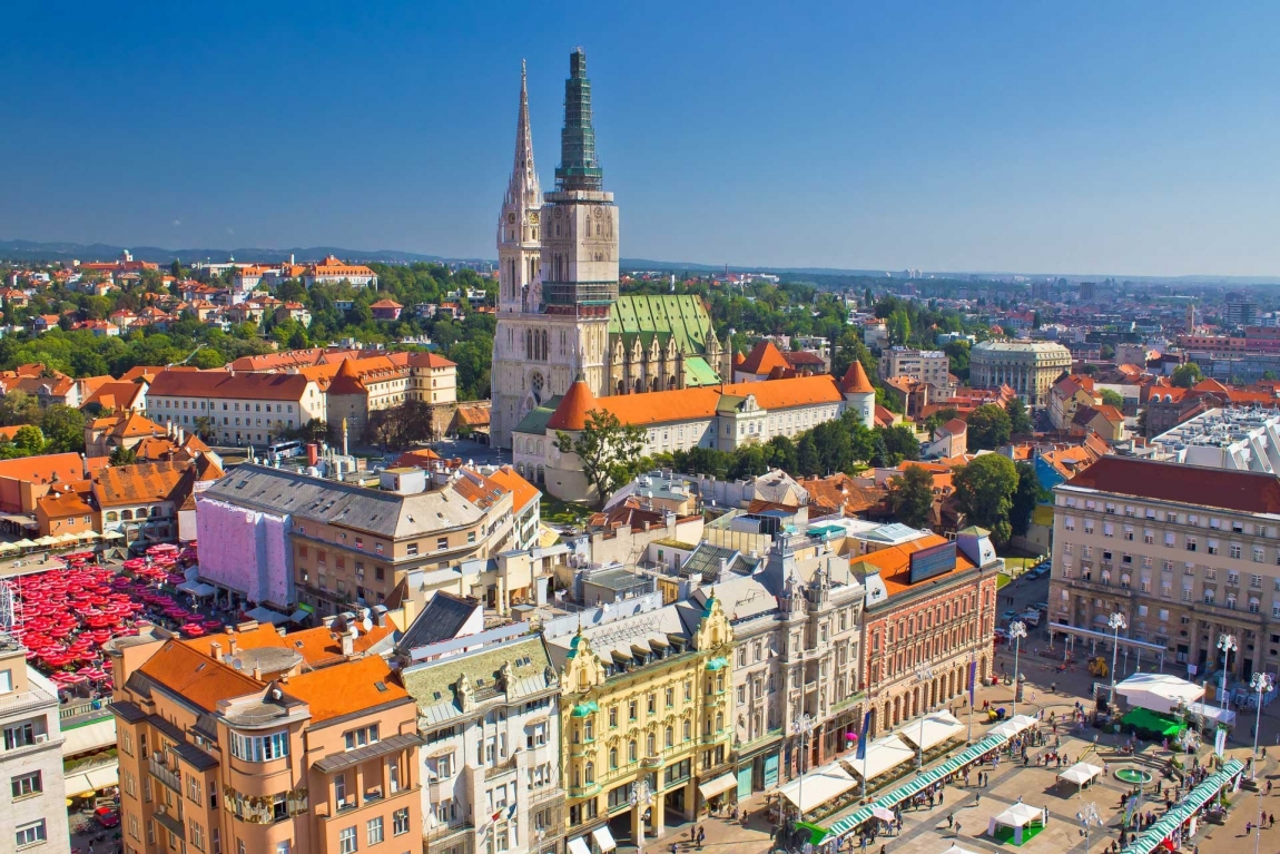 zagreb catedral croatia holiday